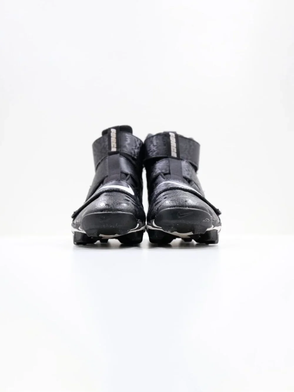 Nike Force Savage 2 Shark Black High Top Football Cleats - Youth 2